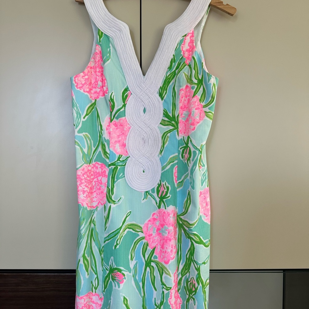 Lilly Pulitzer White and Pink Dress